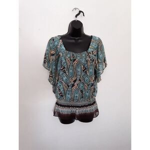 Sheer Mudd blouse